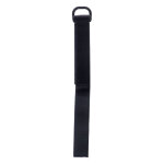 Longride, 40mm hook & loop mount strap. Black