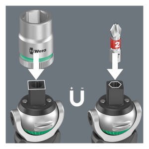 Wera, Zyklop Pocket set 2 with Metric sockets