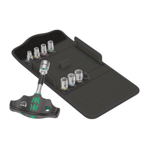 Wera, Kraftform Kompact 400 RA. 1/4" drive. Metric sizes