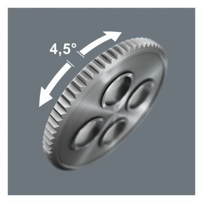 Wera, Kraftform Kompact 400 RA. 1/4" drive. US sizes