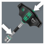 Wera, Kraftform Kompact T-handle ratchet 1/4"