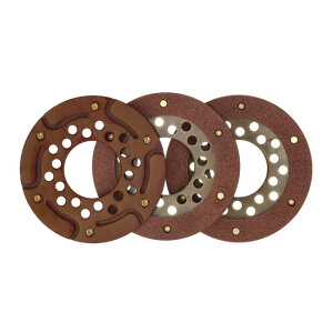Friction disc set, clutch