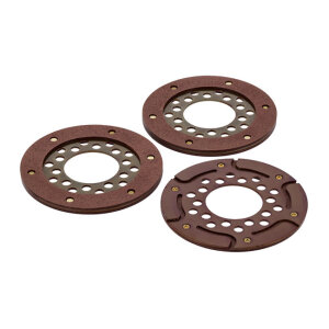 Friction disc set, clutch