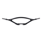 Early springer handlebar, offset, black