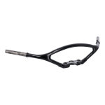 Early springer handlebar, offset, black