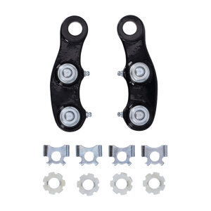 Replacement rocket set for +16" & +20" Springer forks. Black