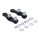 Replacement rocket set for +16" & +20" Springer forks. Black