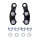 Replacement rocket set for +16" & +20" Springer forks. Black