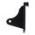 CPV, slide-in license plate bracket. Side mount, black