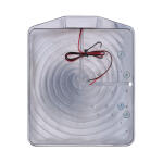 CPV, side mount license plate bracket. Polished