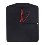 CPV, side mount license plate bracket. Black powder coated