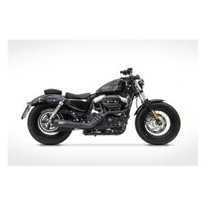 Zard, Sport 2-1 exhaust XL Sportster. Black