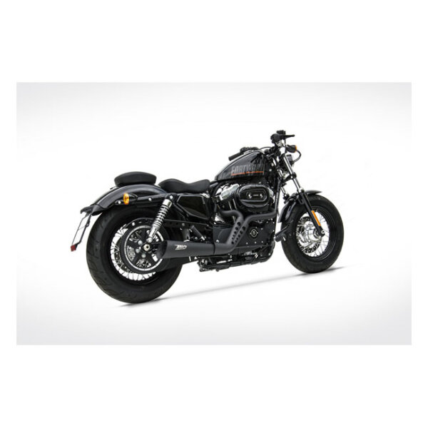 Zard, Sport 2-1 exhaust XL Sportster. Black