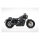 Zard, Conical 2-1 XL Sportster exhaust system. Matte black