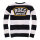 Roeg Shawn stripe sweatshirt off-white/black Size S