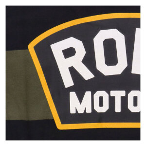 Roeg Shawn stripe sweatshirt army/black Size S