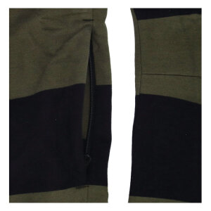 Roeg Shawn stripe sweatshirt army/black Size M