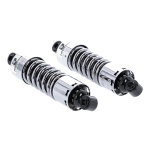 PS, 412 series shock set. 11". Heavy Duty. Chrome
