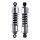PS, 412 series shock set. 11". Heavy Duty. Chrome