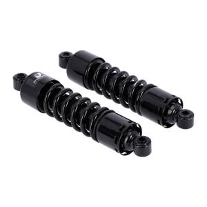 PS, 412 series shock set. 12.5". Heavy Duty. Black