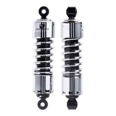 PS, 412 series shock set. 13.5". STD Duty. Chrome