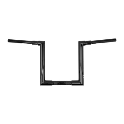 Burly, 1-1/2" Jason bar, 12" rise. Black