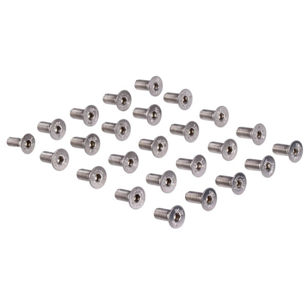 M5 x 12mm flathead allen bolt, stainless