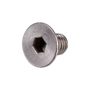 M6 x 10mm flathead allen bolt, stainless