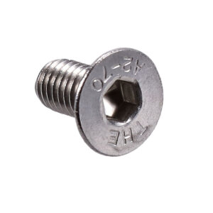 M6 x 12mm flathead allen bolt, stainless