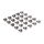 M6 x 12mm flathead allen bolt, stainless