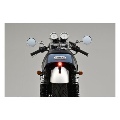 Daytona, D-Tail LED taillight. Black