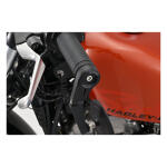 Daytona, bar end mirror adaptor set. Black