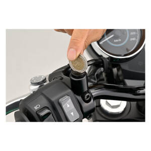 Daytona, mirror hole plug. Black. RHT