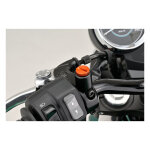 Daytona, mirror hole plug. Orange. RHT