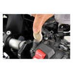 Daytona, mirror hole plug. Gun-metal. LHT