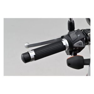 Daytona, Cross grip set. Black/silver