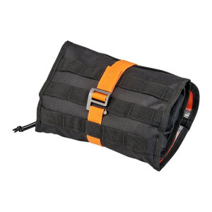 Biltwell, Exfil-0 2.0 tool roll. Black/orange