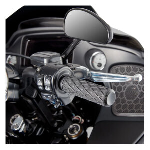 Arlen Ness, Diamond handlebar grip set. Black