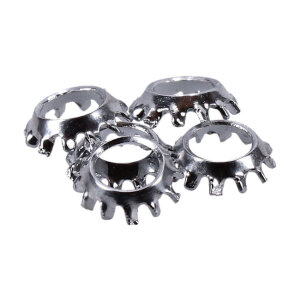 CHROME EXT. COUNTERSUNK LOCKWASHER, #8
