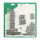 Motor screw set. Polished chrome allen