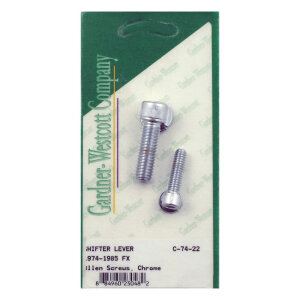 Gardner-Westcott, shifter lever mount kit. Chrome allen