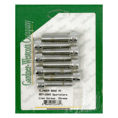 Cylinder base allen bolt set