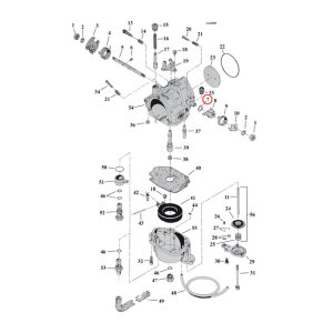 S&S, nylon washer, throttle shaft