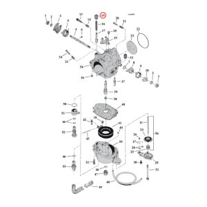 S&S, nut, plunger fast idle