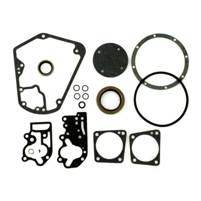 S&S, lower end gasket & seal kit. 4" V-series engines