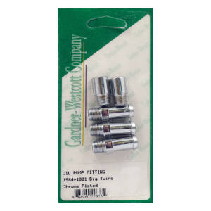 Oil pump & line fitting set