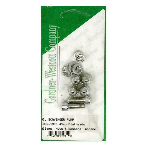 Oil scavenger pump screw kit