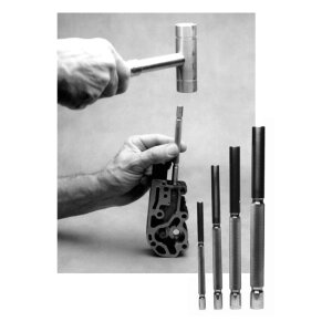 JIMS, solid brass punch set - oil pump