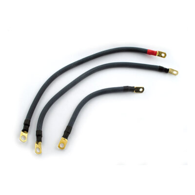 JIMS, Superflex battery cable set. 10", 15", 8"