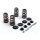 JIMS, valve spring kit. Titanium .600" lift